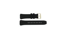 Horlogeband Guess GW0620L2 / W0620L2 / Asteria Rubber Zwart 18mm
