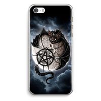 Volle maan: iPhone 5 / 5S / SE Transparant Hoesje