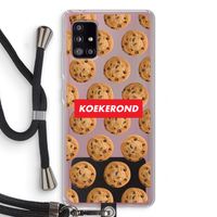 Koekerond: Samsung Galaxy A51 5G Transparant Hoesje met koord