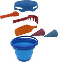 Compactoys 7 in 1 sand toys- Blauw