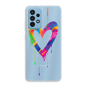 Melts My Heart: Samsung Galaxy A52 Transparant Hoesje
