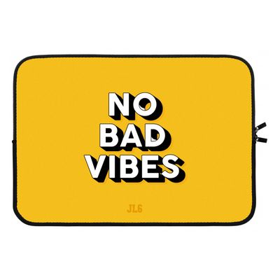 No Bad Vibes: Laptop sleeve 13 inch