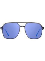 MCM lunettes de soleil MCM 128 à monture pilote - Bleu