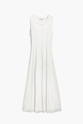 Jurk met stiksels - WHITE - L