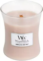 WoodWick medium candle vanilla & sea salt
