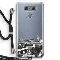Marrakech Skyline : LG G6 Transparant Hoesje met koord