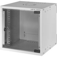 LogiLink W66Z30G rack 6U Wandrek Grijs