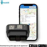 OBDII Trackitt GPS Tracker - Direct Plug & Play Speel Auto Volgsysteem voor Europa