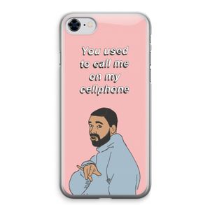 Hotline bling: iPhone 8 Transparant Hoesje