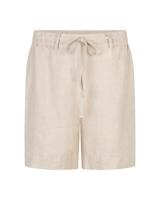 Red Button Cami Short Linen/visco Melange Srb4831 Korte Broeken Pebble