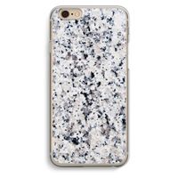 Gespikkelde marmer: iPhone 6 / 6S Transparant Hoesje