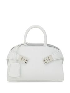 Ferragamo petit sac à bandoulière Hug en cuir - Blanc