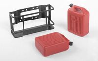 RC4WD 1/10 Dual Portable Jerry Cans w/ Mount (VVV-C0698)