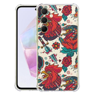 Samsung Galaxy A56 Hoesje - Old Skool TPU Antishock Samsung Galaxy A56 Hoesje - Old Skool TPU Antishock