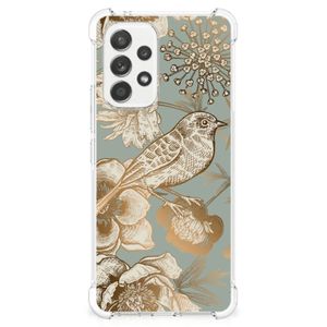 Case voor Samsung Galaxy A53 5G Vintage Bird Flowers