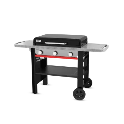 Gasbarbecue plancha pgd 71cm zwart