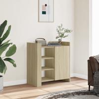 Dressoir 73,5x35x75 cm bewerkt hout sonoma eikenkleurig