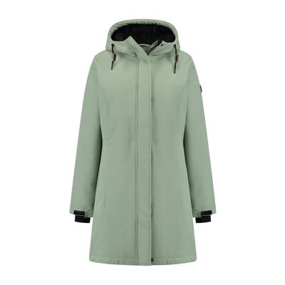 Travelin&apos; Women - softshell jacket - Groen - Maat XXL