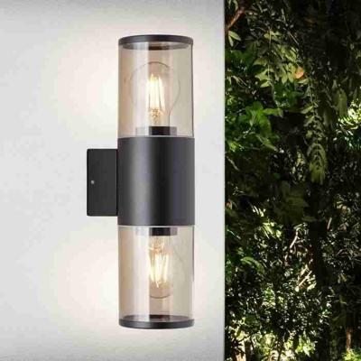 Sergioro Outdoor Applique 2L, Depoli Black, 2x27 20W, bol niet inbegrepen