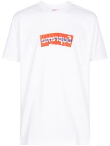 Supreme x CDG SHIRT t-shirt à logo Box - Blanc