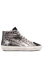 Golden Goose baskets montantes Slide - Gris