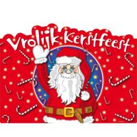 Folat deurbord vrolijk kerstfeest 48 cm | 48 stuks