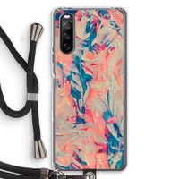 Alone: Sony Sony Xperia 10 III Transparant Hoesje met koord