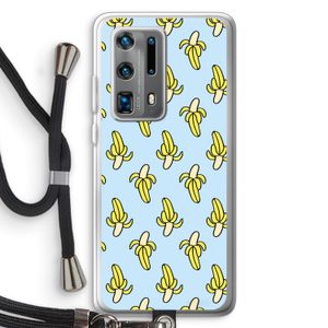 Bananas: Huawei P40 Pro Plus Transparant Hoesje met koord