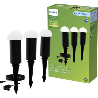 Philips LED 929004659501 Edwina Staande LED-buitenlamp LED 4.5 W Zwart