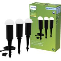Philips LED 929004659501 Edwina Staande LED-buitenlamp LED 4.5 W Zwart