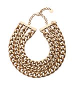 Carolina Herrera collier multi-rangs en maille gourmette - Or