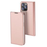 Dux Ducis Skin Pro iPhone 14 Pro Flip Case - Roze - thumbnail