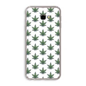 Weed: Samsung Galaxy J4 Plus Transparant Hoesje