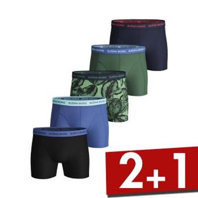 BjÃ¶rn Borg 5 stuks Essential Shorts 2115 * Actie *