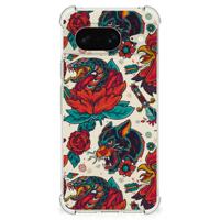 Anti-shock Hoesje met foto voor Google Pixel 8 Old Skool