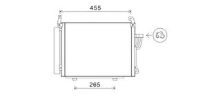CONDENSOR HY i10 1.1/1.2i MT/AT 07- 82005245