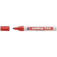 Edding 750 lakmarker 2-4mm rond rood