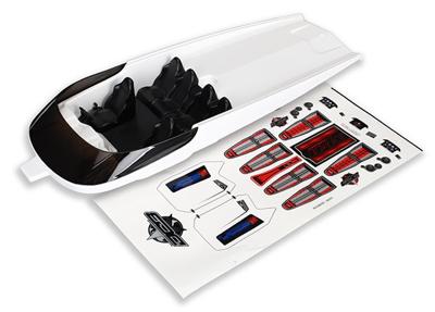 Hatch, white (no graphics)/ decal sheet DCB M41 (TRX-5765)