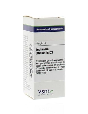 VSM Euphrasia officinalis D3 (10 gr)