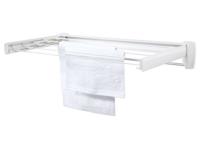 Leifheit Telegant Plus 70 Rek met wandmontage Wit