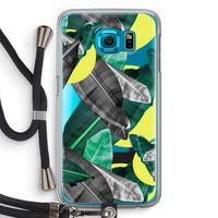Fantasie jungle: Samsung Galaxy S6 Transparant Hoesje met koord