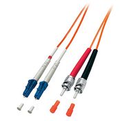 Equip LC/ST 50/125μm 5.0m Glasvezel kabel 5 m OM2 Oranje