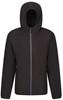 Ragetta RG690 Navigate Hooded Full Zip Fleece - Black/Seal Grey - XXL