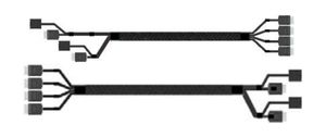 Intel A2U8PSWCXCXK2 Serial Attached SCSI (SAS)-kabel 0,875 m Zwart