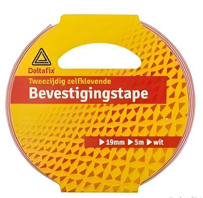 Bevestigingstape 1 19mmx5m - Deltafix