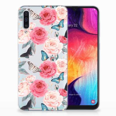 Samsung Galaxy A50 | TPU Case | Butterfly Roses Samsung Galaxy A50 | TPU Case | Butterfly Roses