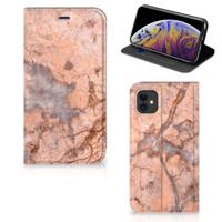 Apple iPhone 11 | Standcase | Marmer Oranje