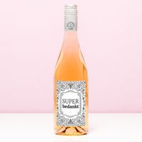 Wijnfles Super Bedankt - Rosé (Blush Rosé)
