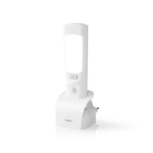 Nedis LED-Oriëntatielicht en Zaklampvoeding | 1.3 W | 1 stuks - LNLGTRHWT - LNLGTRHWT