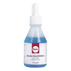 Hobby en Knutsellijm voor kleine kinderen - fles van 100 ml - op waterbasis - Hobby lijm - blauw